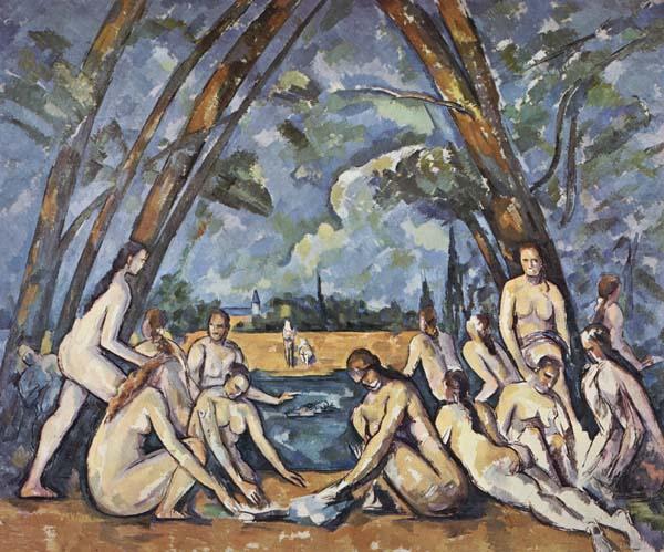 The Large Bathers, Paul Cezanne